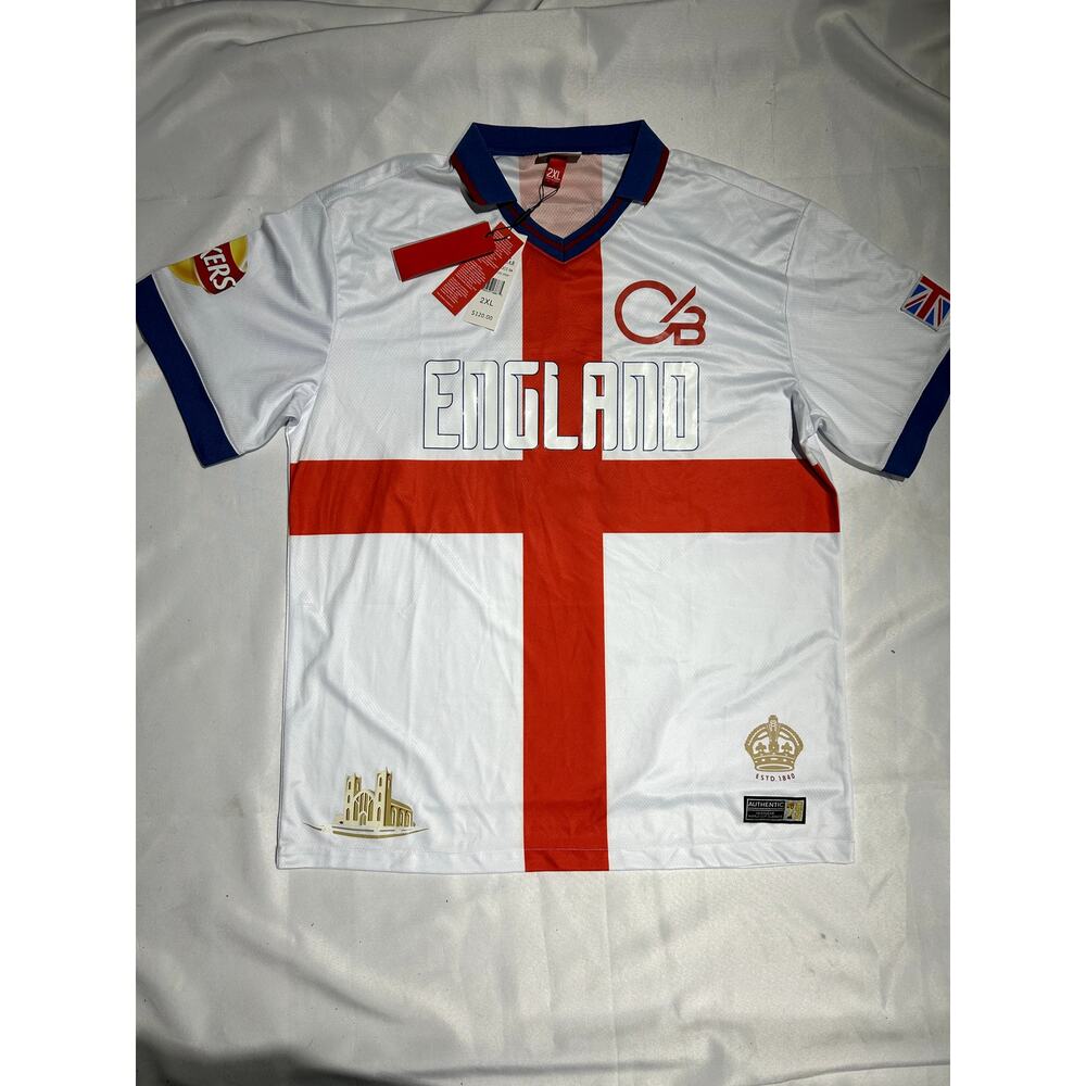 England Soccer Jersey Headgear Classics Size 2XL NWT MSRP $120